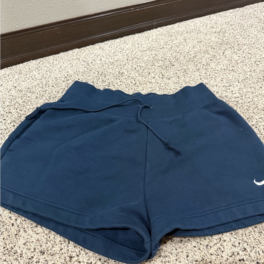 Nike Women's Deep Blue Athletic Shorts